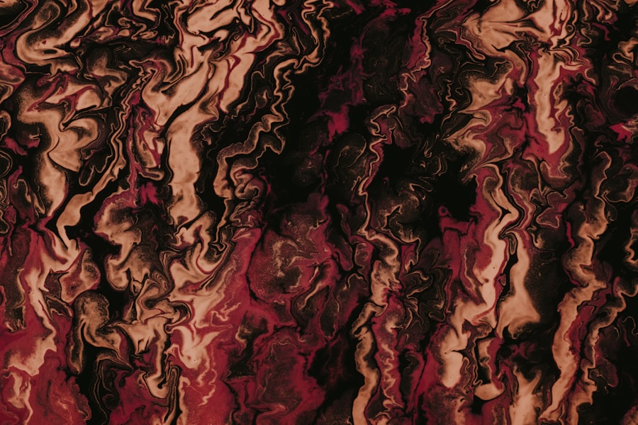 Red wine stain
