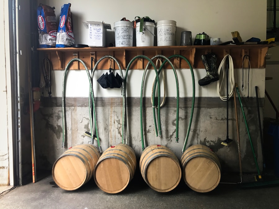 Cleaning storage 
